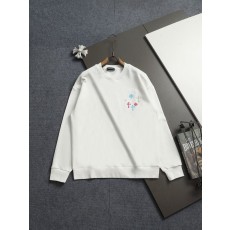 크롬하츠 크로스 자수 캐주얼 후드티 001-270654