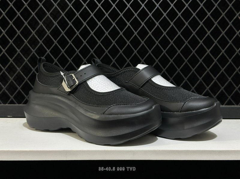 CDG x Salomon 콜라보 매리제인 두꺼운 밑창 001-270746