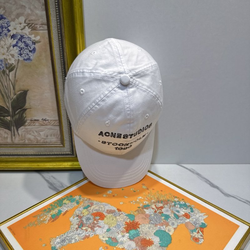 Acne 스마일 볼캡 패션 트렌드 001-270847