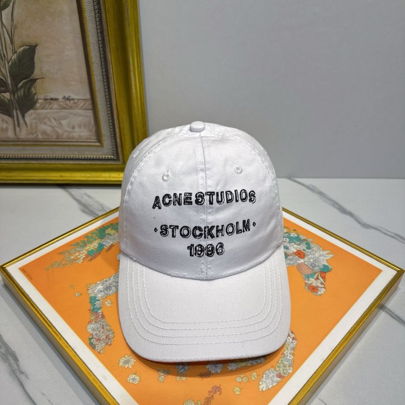 Acne 스마일 볼캡 패션 트렌드 001-270847