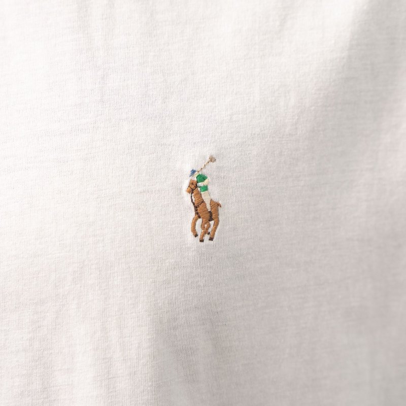 Ralph Lauren 컬러 폴로 자수 반팔 티셔츠 001-270960