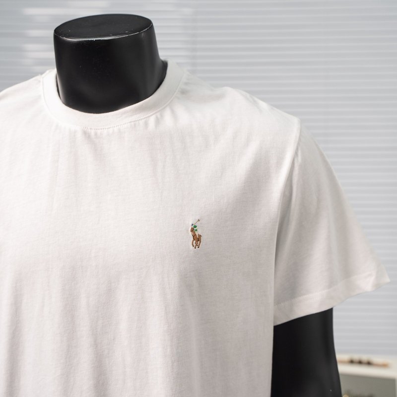 Ralph Lauren 컬러 폴로 자수 반팔 티셔츠 001-270960