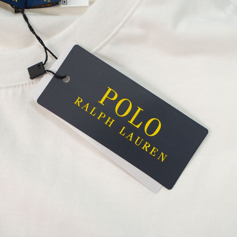 Ralph Lauren 컬러 폴로 자수 반팔 티셔츠 001-270960