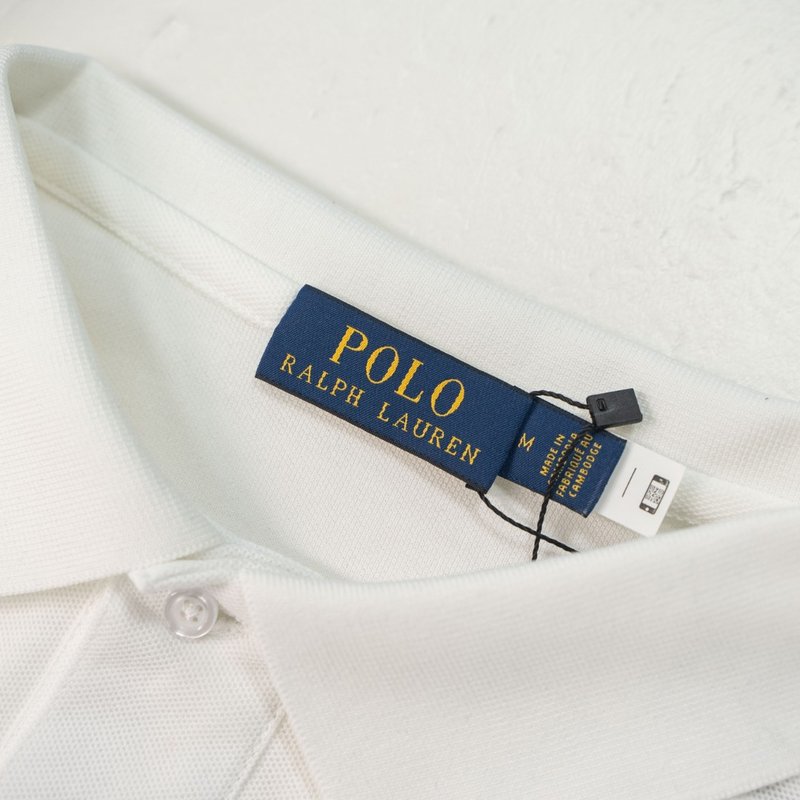 Ralph Lauren 클래식 컬러 포니 자수 폴로 반 001-270962