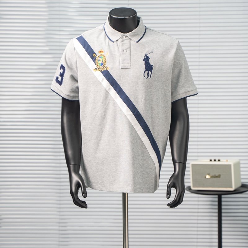 Ralph Lauren 클래식 자수 폴로 반팔 티셔츠 001-270964