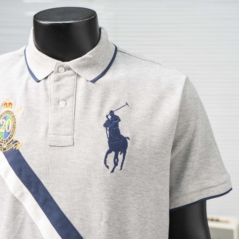 Ralph Lauren 클래식 자수 폴로 반팔 티셔츠 001-270964