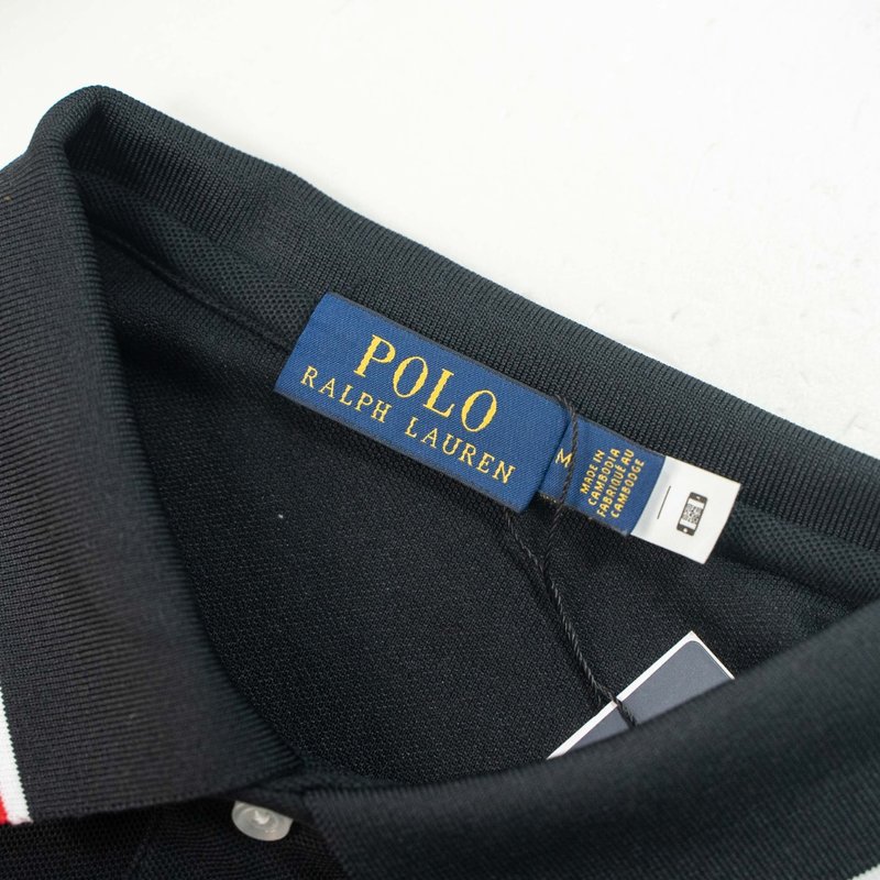 Ralph Lauren 클래식 자수 포인트 폴로 반팔 001-270975