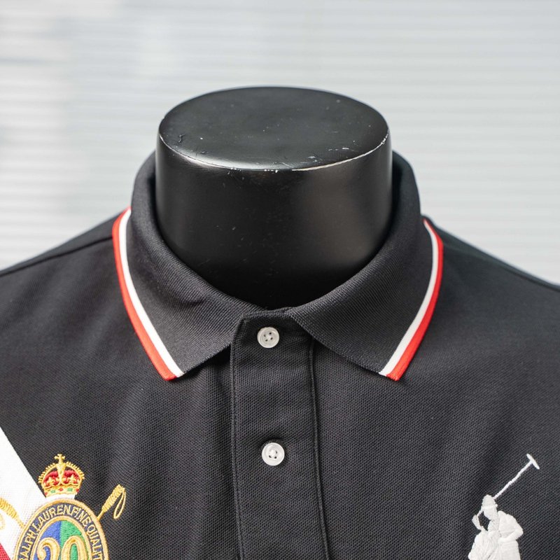Ralph Lauren 클래식 자수 포인트 폴로 반팔 001-270975