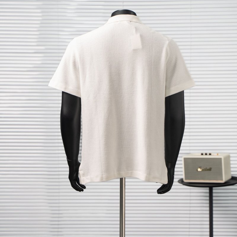 Ralph Lauren 포켓 자수 니트 반팔 셔츠 001-270984