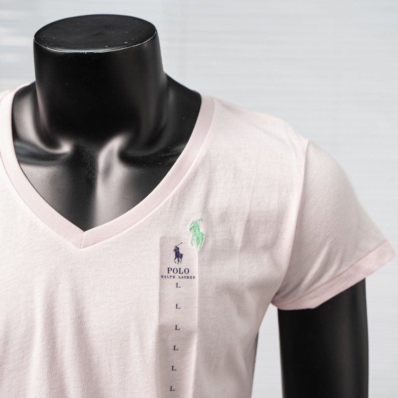Ralph Lauren 자수 반팔 티셔츠 001-270986