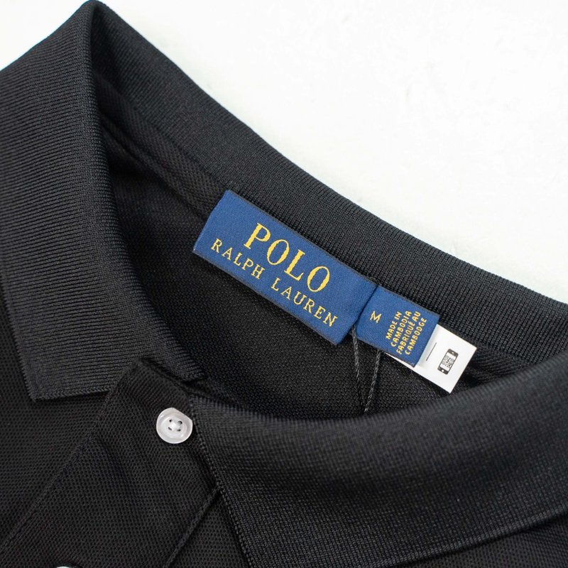 Ralph Lauren 카툰 자수 베어 반팔 폴로 셔츠 001-270988
