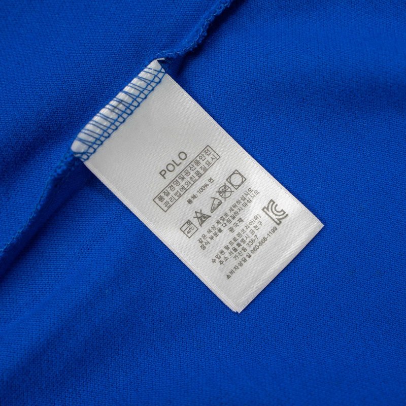 Ralph Lauren 컬러 자수 반팔 폴로 셔츠 001-270990