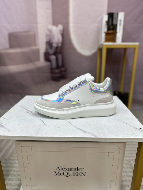 Alexander McQueen 커플 컬러 블록 캐주얼 001-271095