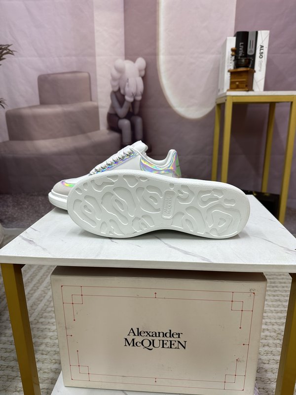 Alexander McQueen 커플 컬러 블록 캐주얼 001-271095