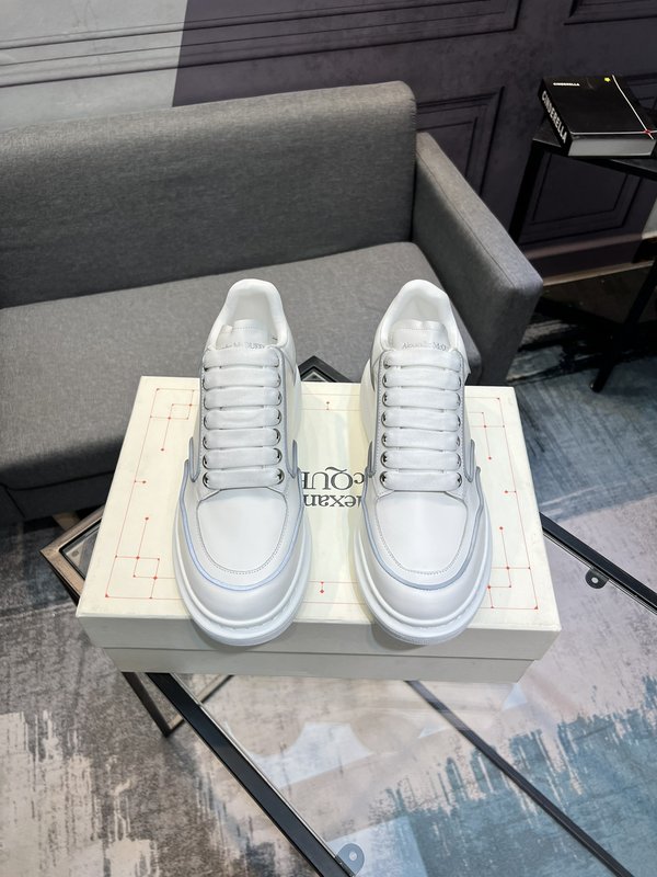 알렉산더 맥퀸 오버사이즈 운동화 화이트 스니커즈 001-271146
