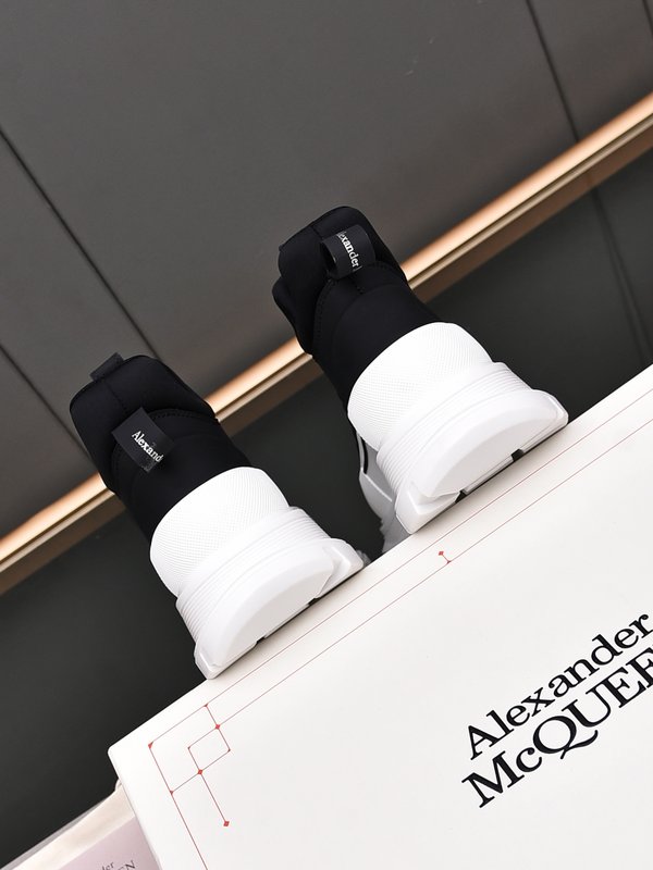 알렉산더맥퀸 커플 두꺼운 밑창 앞지퍼 아빠 운동화 001-271183