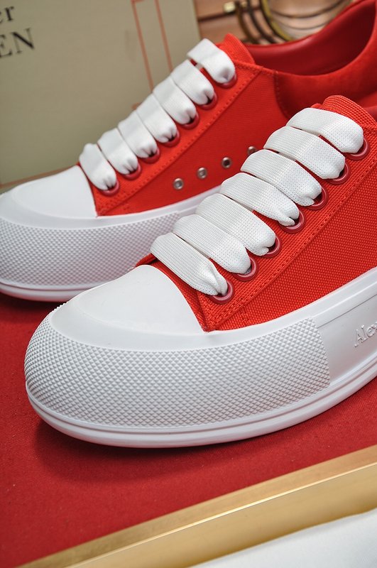 McQueen 신상 커플 캔버스화 001-271230