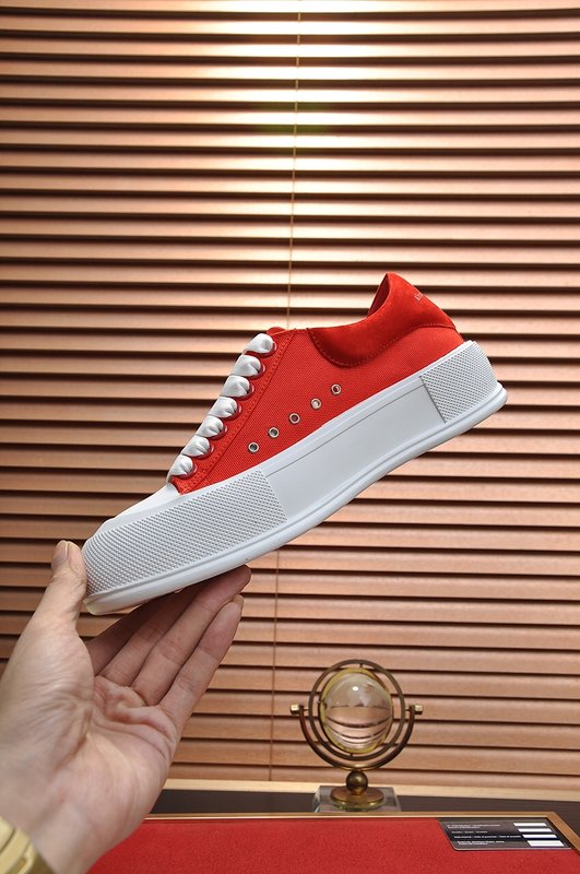 McQueen 신상 커플 캔버스화 001-271230
