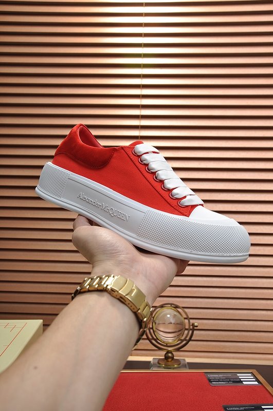 McQueen 신상 커플 캔버스화 001-271230
