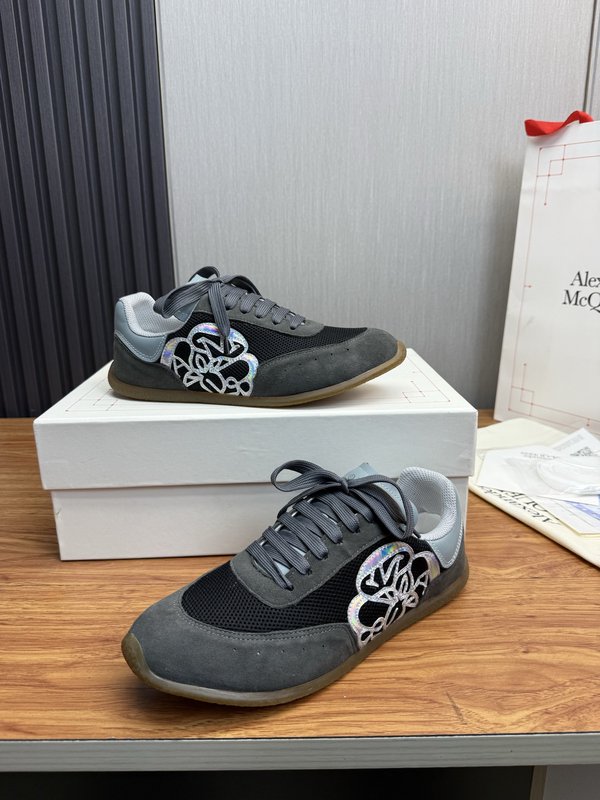 Alexander McQueen 커플 레저 신발 (실크 001-271332