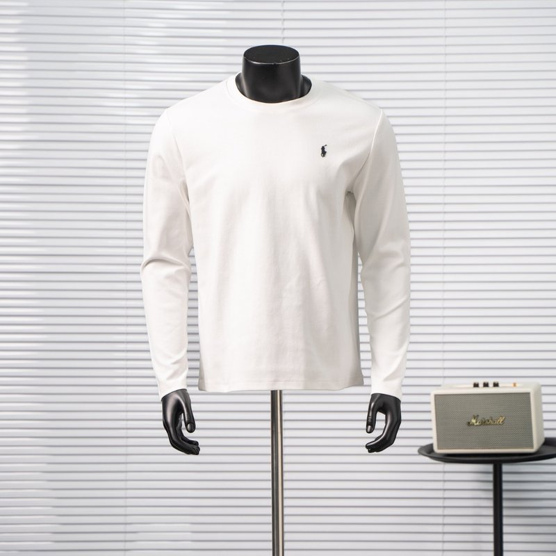 Ralph Lauren 자수 로고 롱슬리브 티셔츠 001-271392