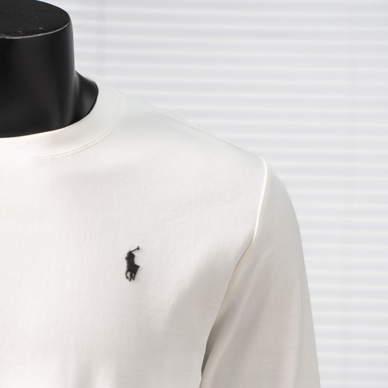 Ralph Lauren 자수 로고 롱슬리브 티셔츠 001-271392