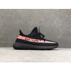 Yeezy 350 v2 블랙 핑크 운동화 001-271458