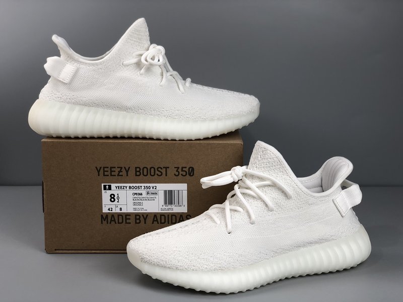 Yeezy 350 올화이트 운동화 001-271503
