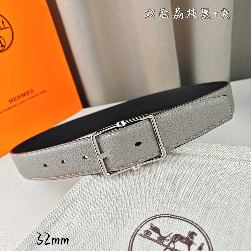 에르메스 핀버클 양면 벨트 32mm 001-271525