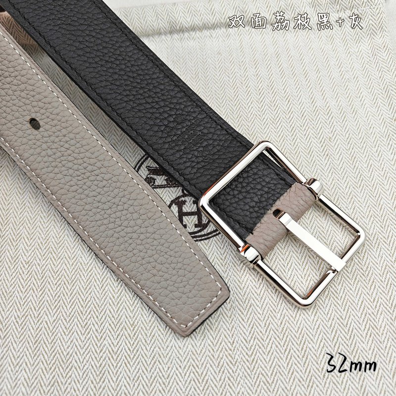 에르메스 핀버클 양면 벨트 32mm 001-271525