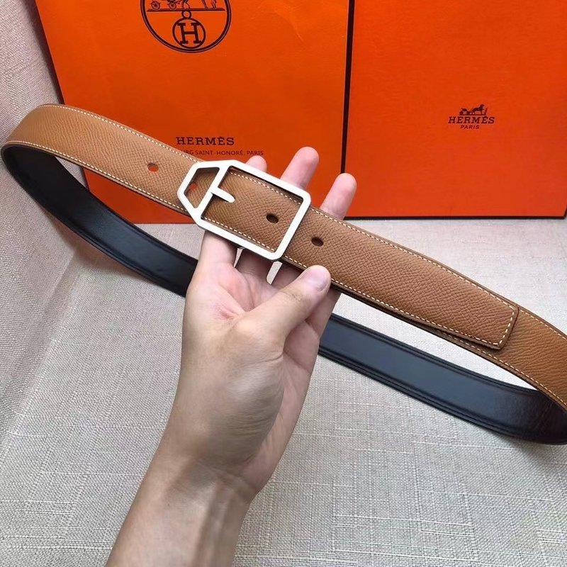 에르메스 핀 버클 벨트 소가죽 32mm 001-271527