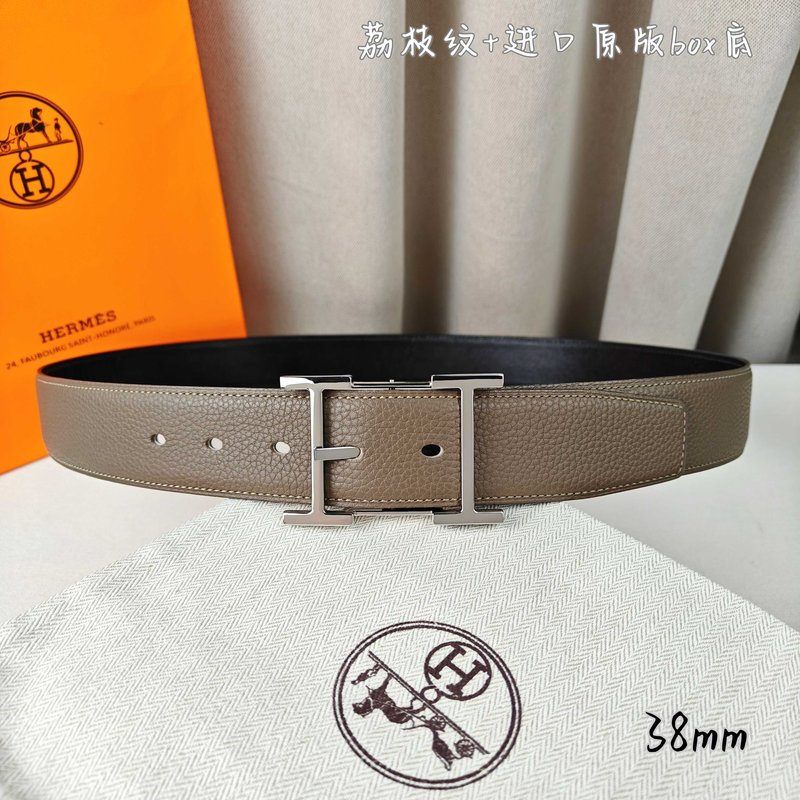 에르메스 핀 버클 양면 벨트 001-271546