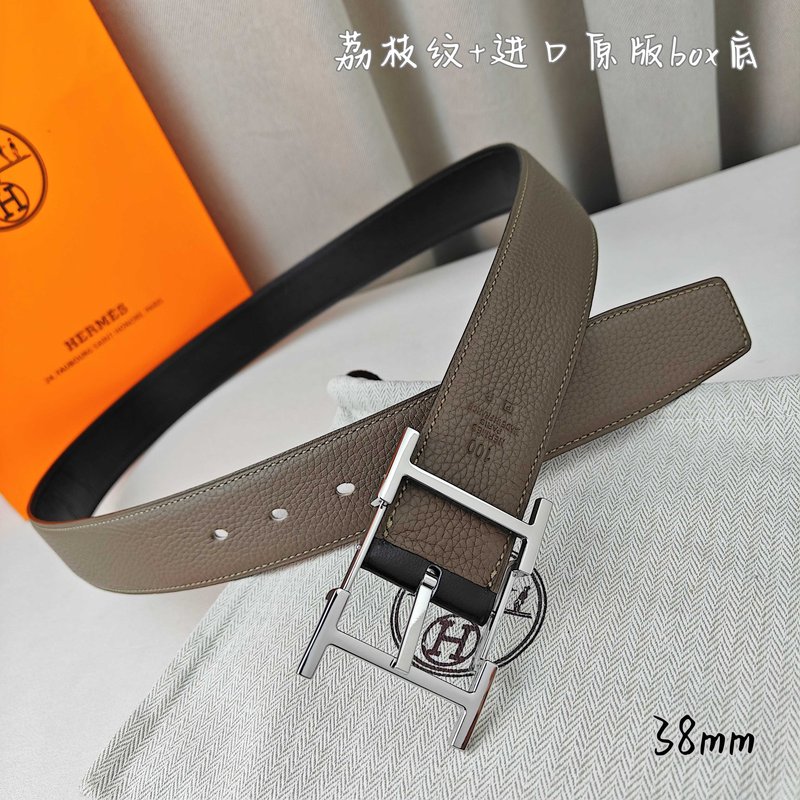 에르메스 핀 버클 양면 벨트 001-271546
