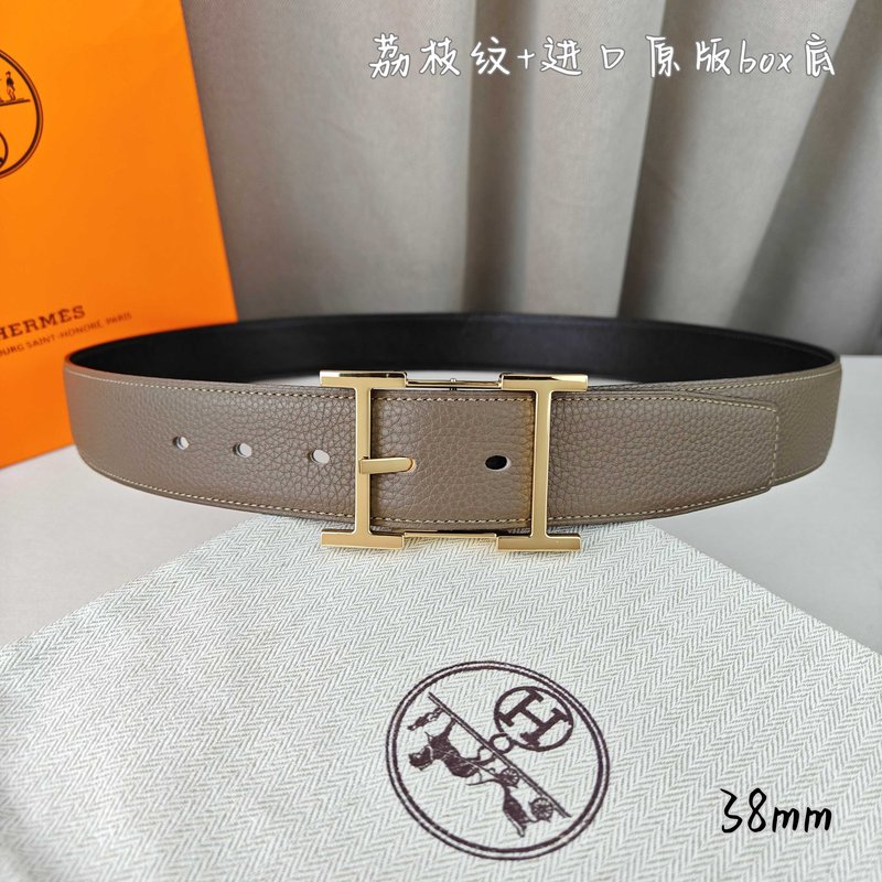 에르메스 핀 버클 양면 벨트 001-271546