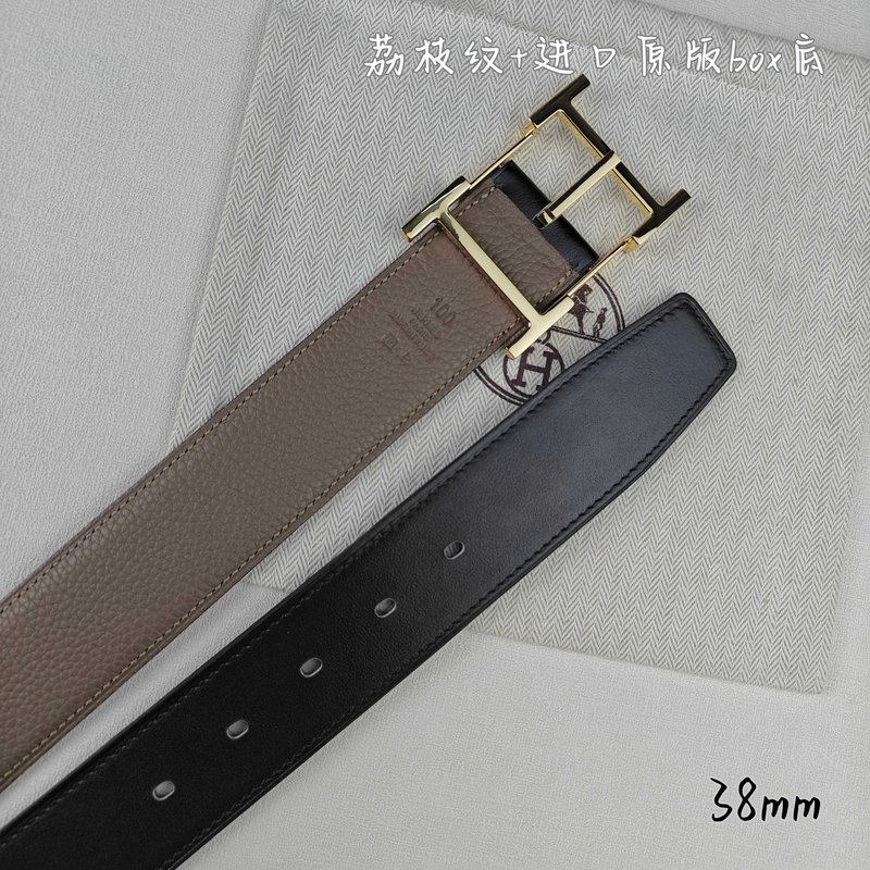 에르메스 핀 버클 양면 벨트 001-271546