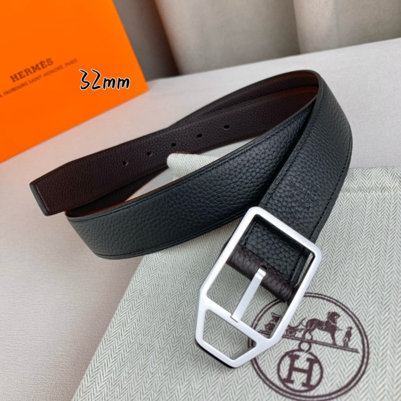 에르메스 양면 핀 버클 벨트 32mm 001-271551
