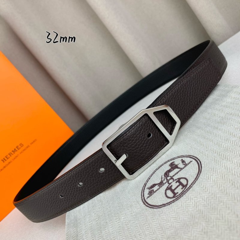 에르메스 양면 핀 버클 벨트 32mm 001-271551