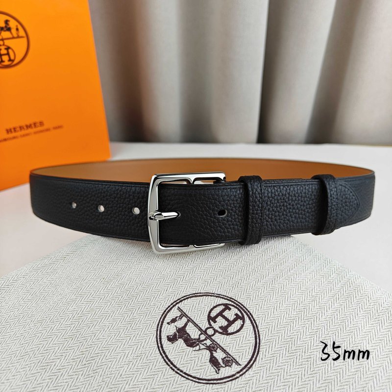 에르메스 핀버클 벨트 35mm 소가죽 001-271553