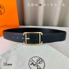 에르메스 핀 버클 벨트 블랙 리치 문양 001-271555