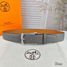 에르메스 소가죽 벨트 35mm 001-271563