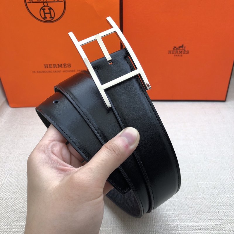 에르메스 핀 버클 벨트 블랙 001-271571
