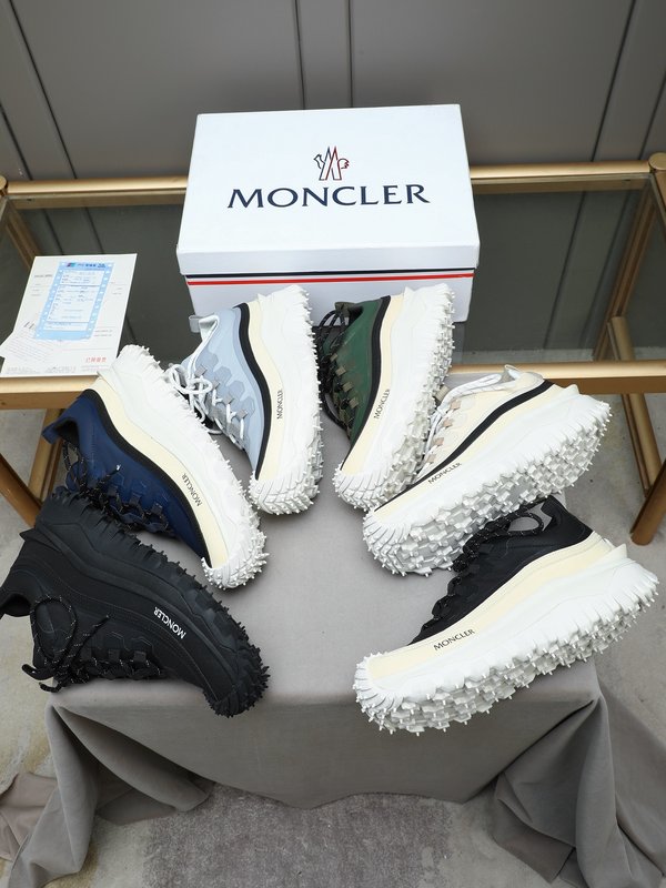 몽클레어 남성용 아웃도어 레이스업 운동화 001-271739