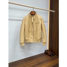 LV 베이지 악어 엠보싱 소가죽 파일럿 자켓 001-271770