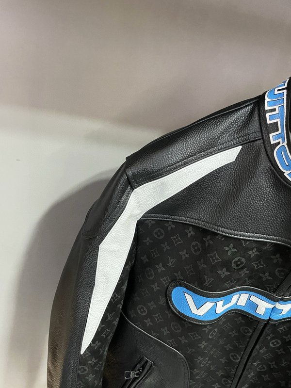 LV 오토바이 레이싱 가죽 자켓 001-271784