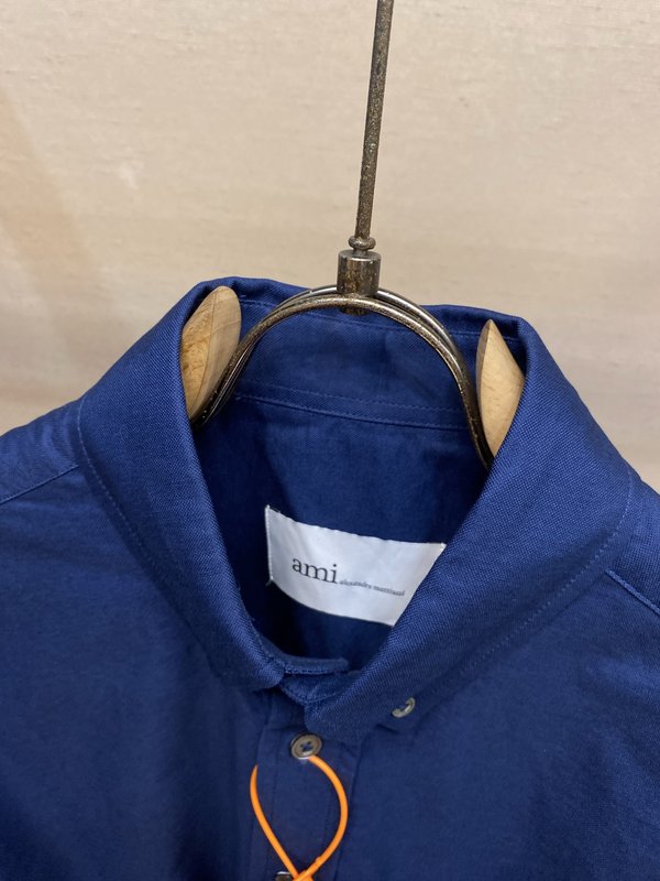 Ami Paris 하트 자수 셔츠 001-271850