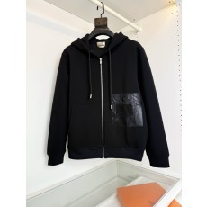 에르메스 투시 자수 후드 집업 재킷 001-271897