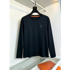 에르메스 라운드넥 긴팔 티셔츠 001-271903