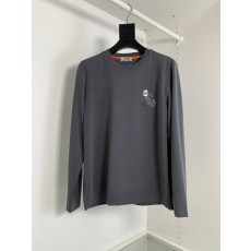 에르메스 가을 라운드넥 긴팔 티셔츠 001-271905
