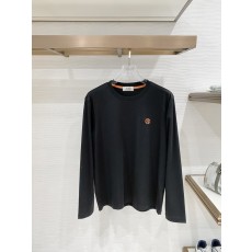에르메스 소프트 실크 코튼 긴팔 티셔츠 001-271924