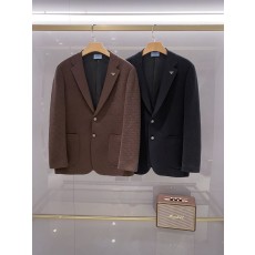 남성 슬림핏 자카드 싱글 자켓 001-271938
